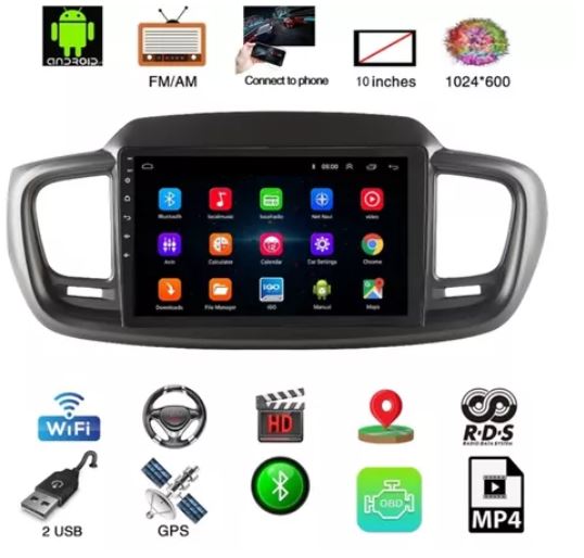 Radio Android 9" kia Sorento 2017